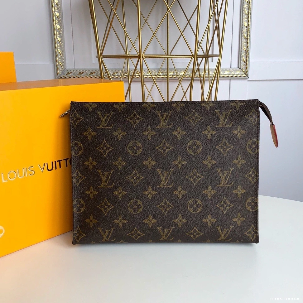 Official oldcobbler Louis 26 POUCH Vuitton TOILETRY 0715